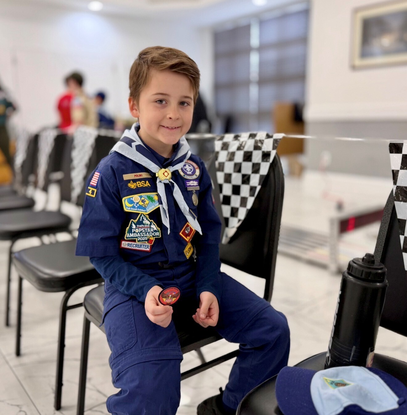 Communications Committee Antoni in Uniform