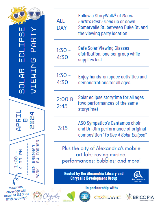 Eclipse Viewing Party map and schedule FINAL Eclipse Viewing Party map and schedule pdf