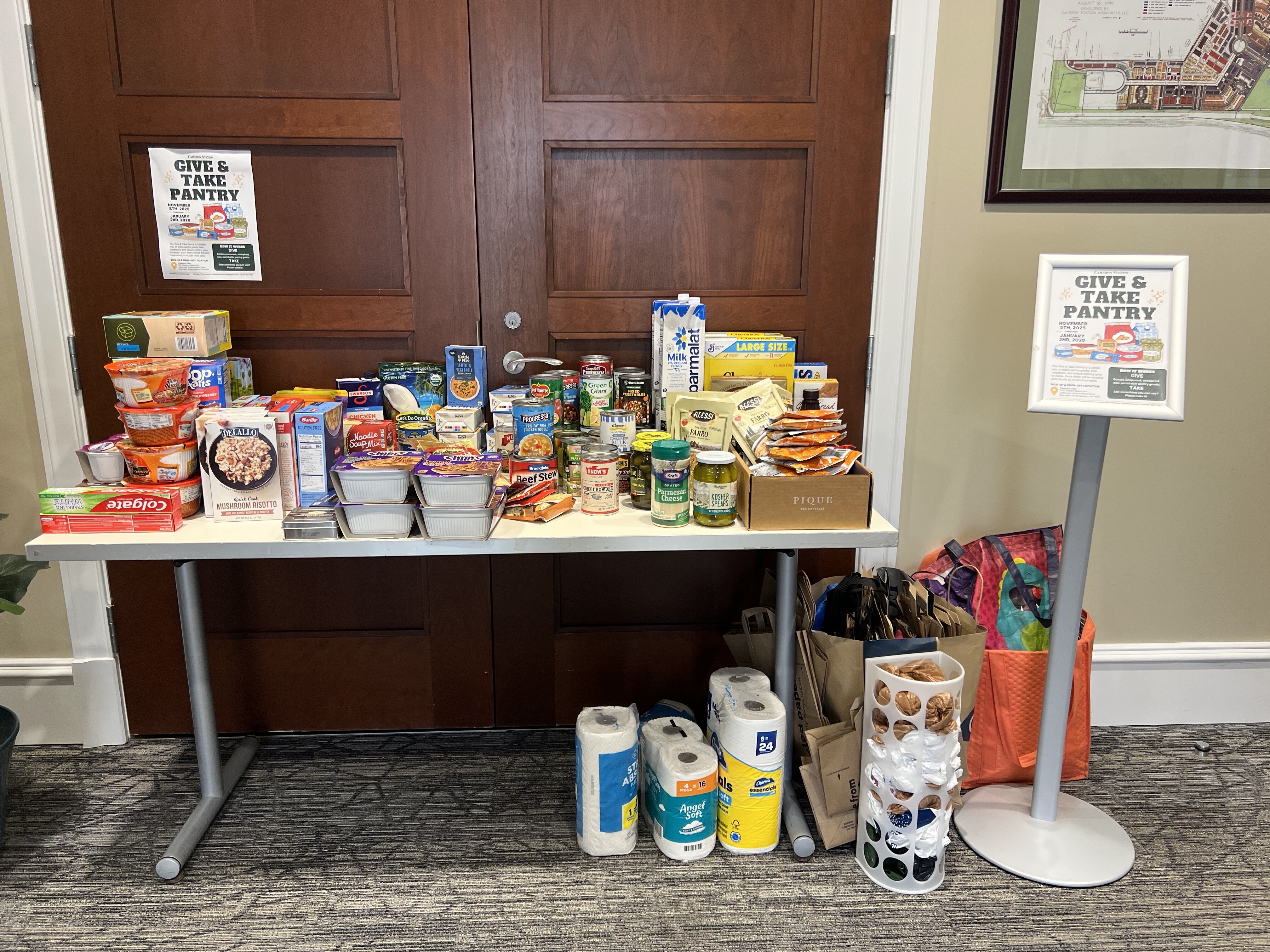 Give and Take Pantry Day1