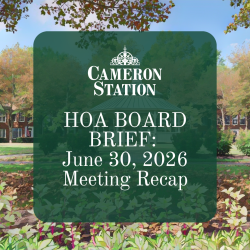 HOA Board Brief: June 30, 2026 Meeting Recap